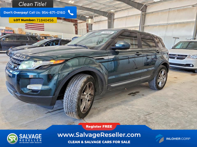 Used 2014 Land Rover Range Rover Evoque Pure Plus AWD/4WD image 1