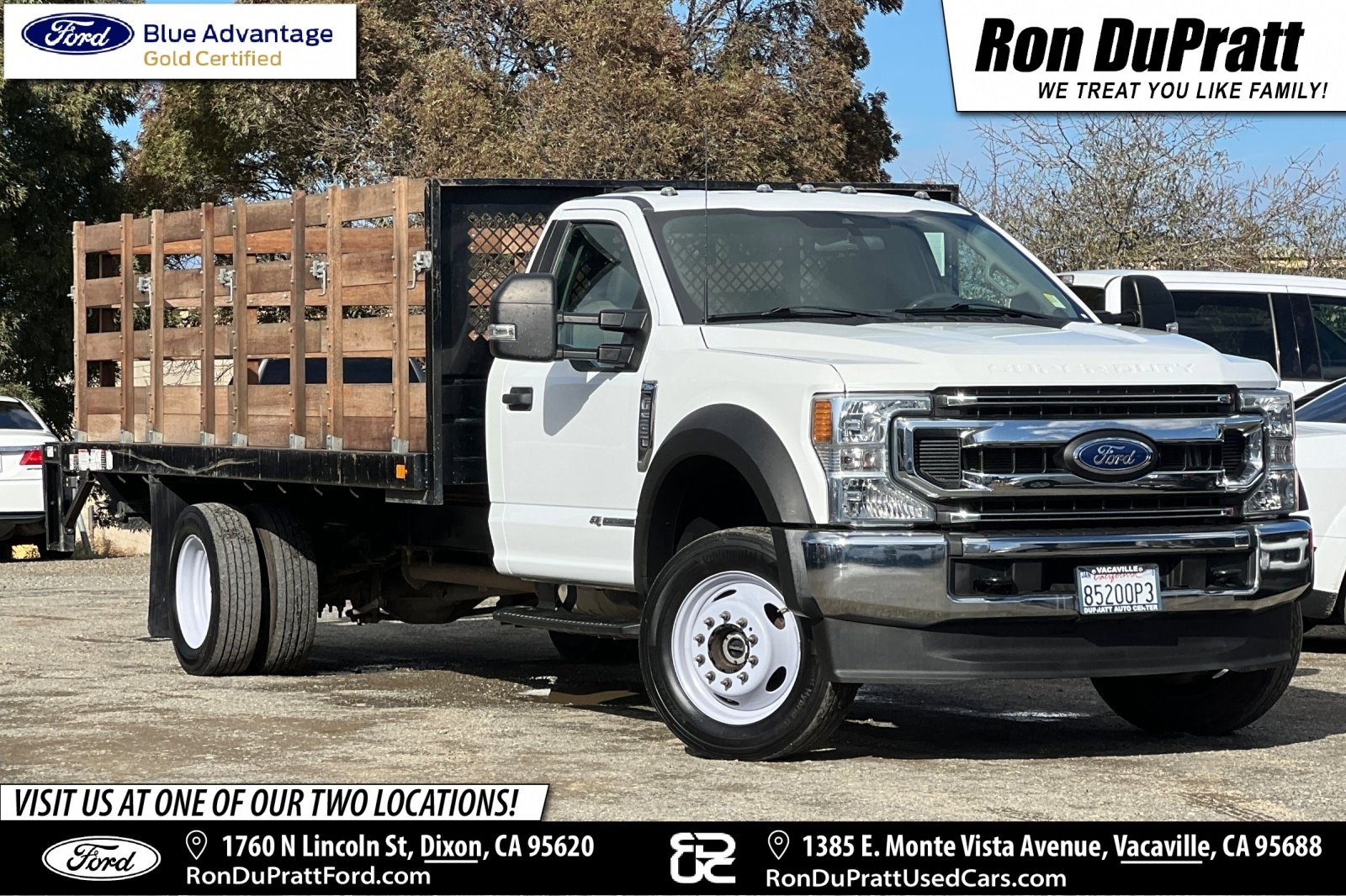 Certified 2022 Ford F550 4x4 Regular Cab Super Duty