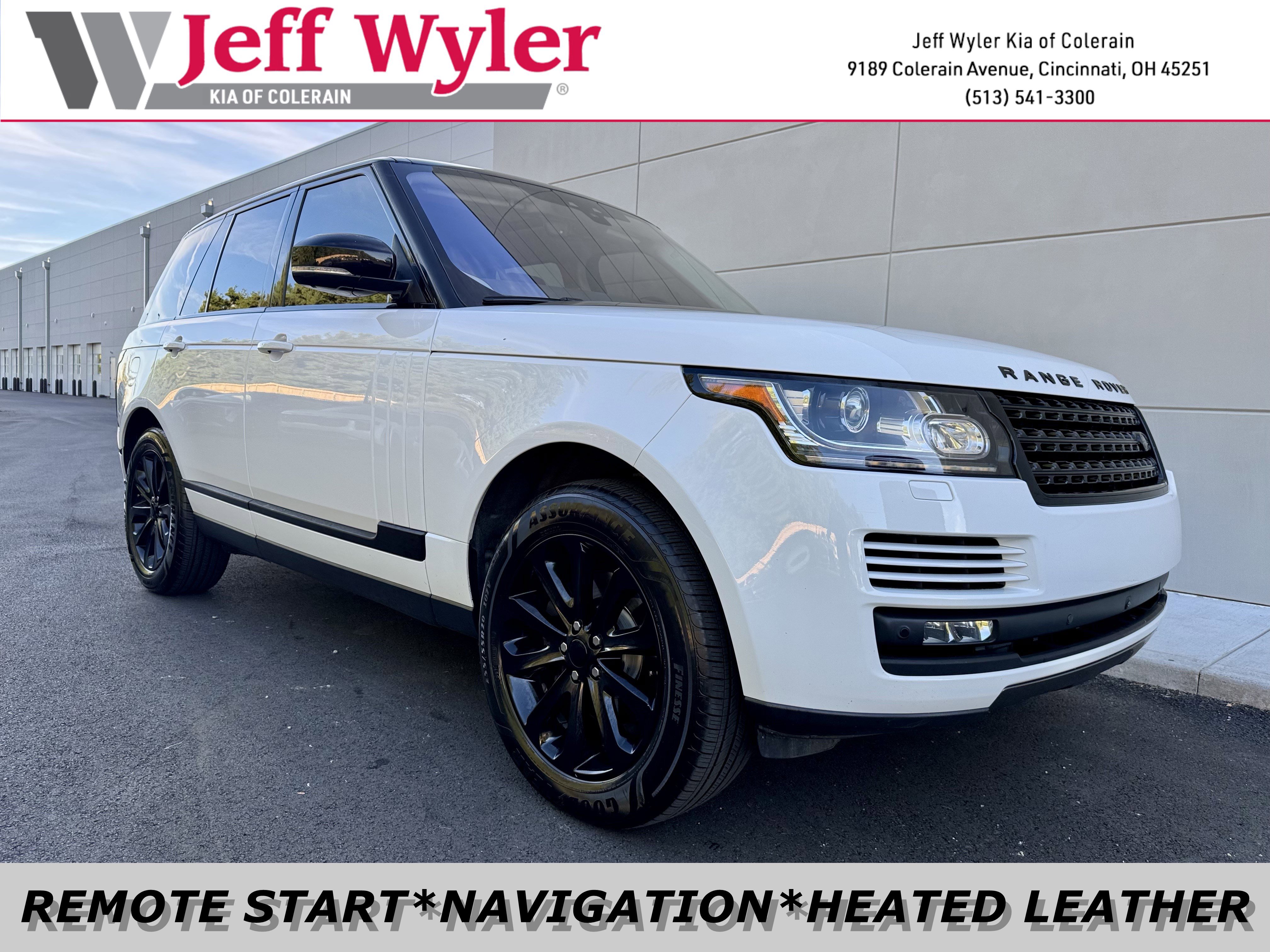 Used 2017 Land Rover Range Rover HSE