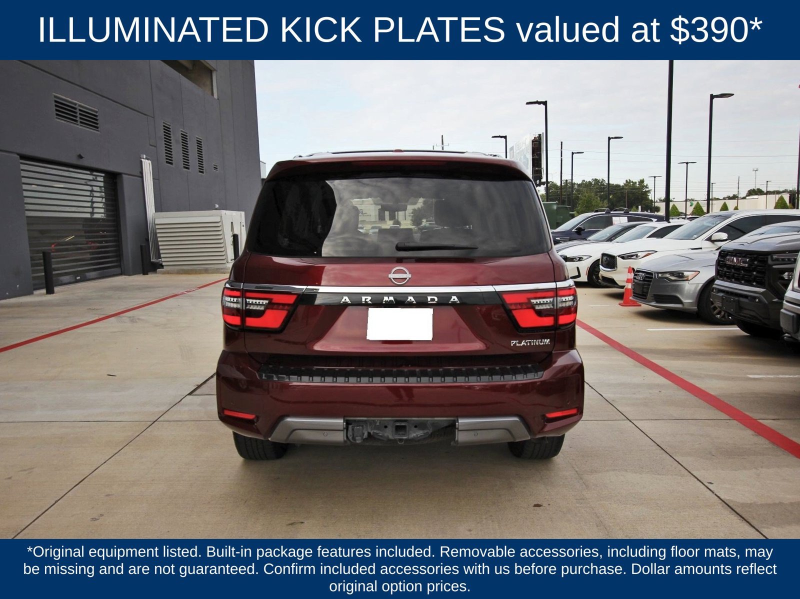 Used 2022 Nissan Armada Platinum w/ Captain's Chairs Package RWD image 6