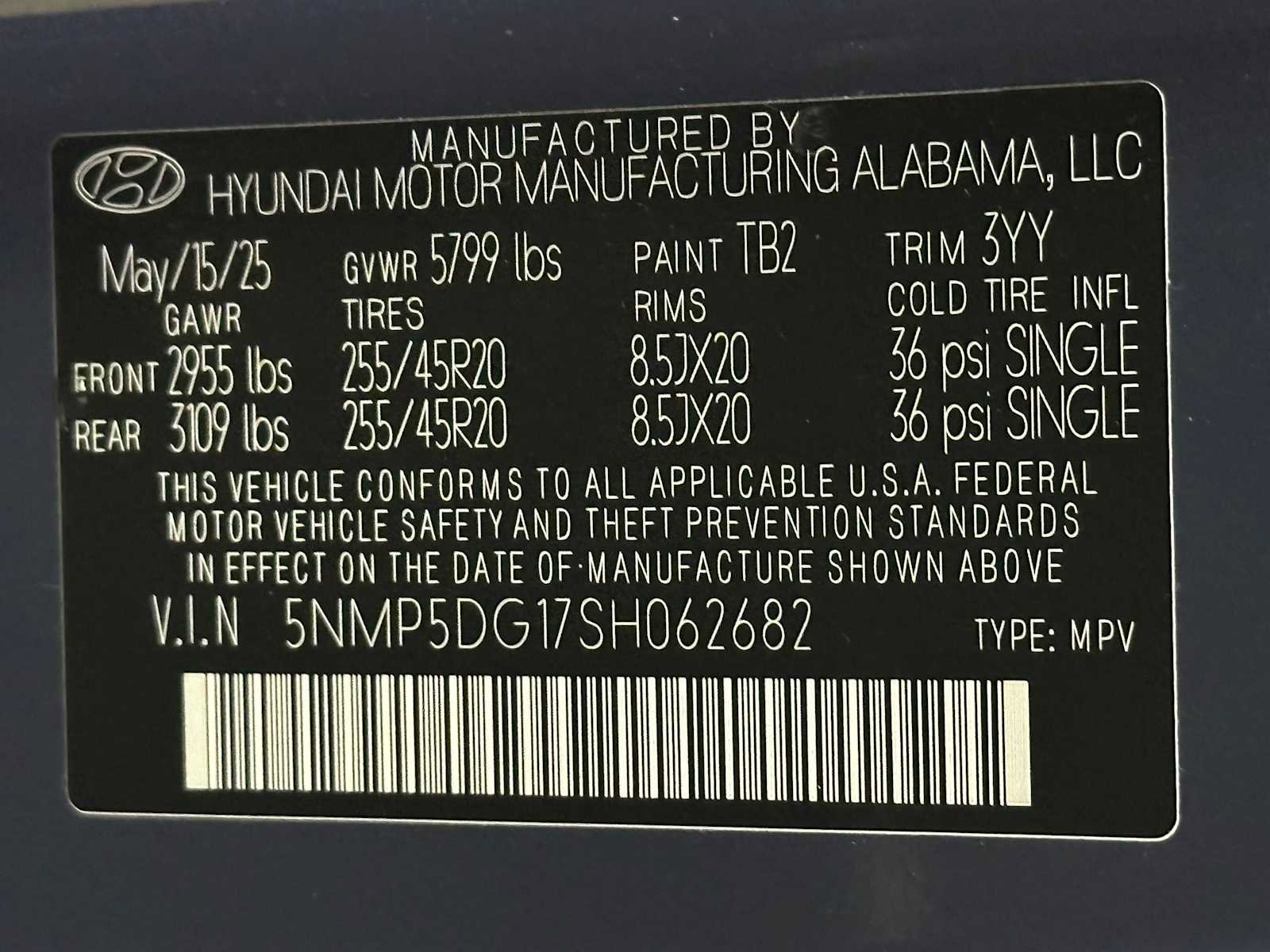 Used 2025 Hyundai Santa Fe Calligraphy AWD/4WD image 33