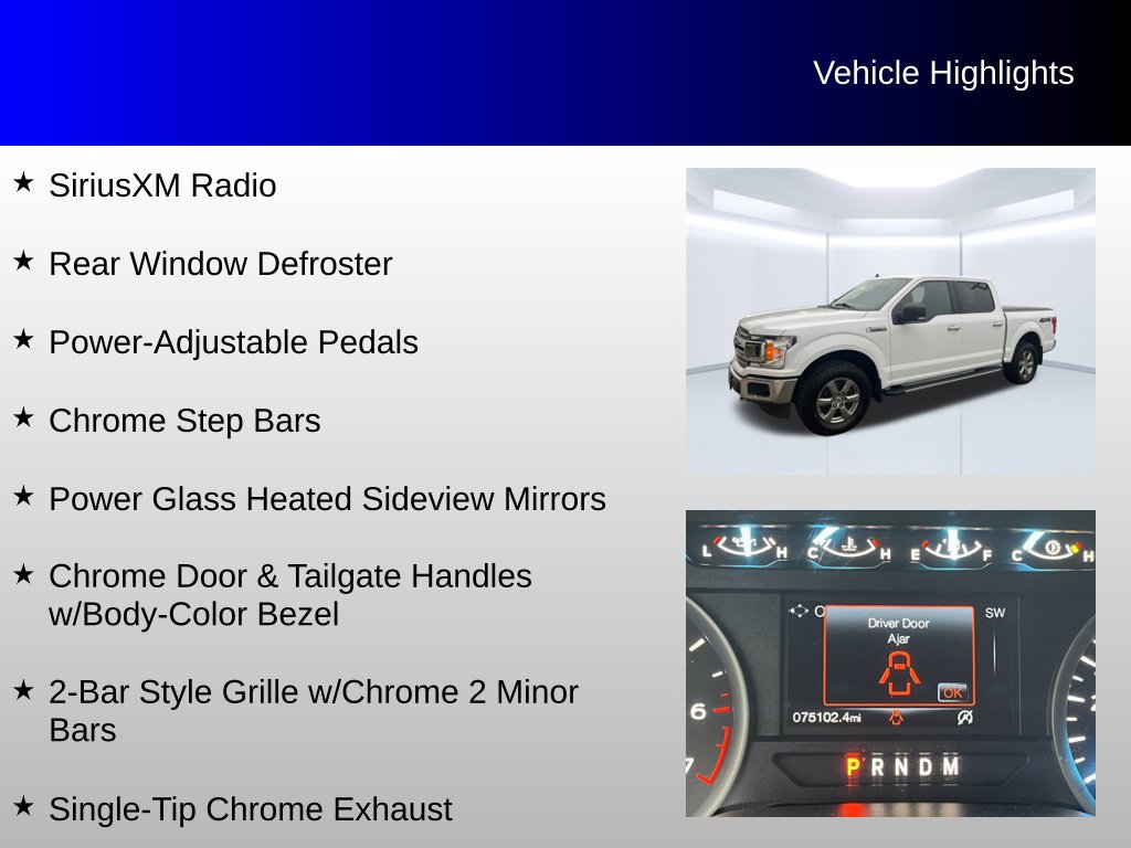 Used 2020 Ford F150 XLT w/ Equipment Group 302A Luxury AWD/4WD image 16