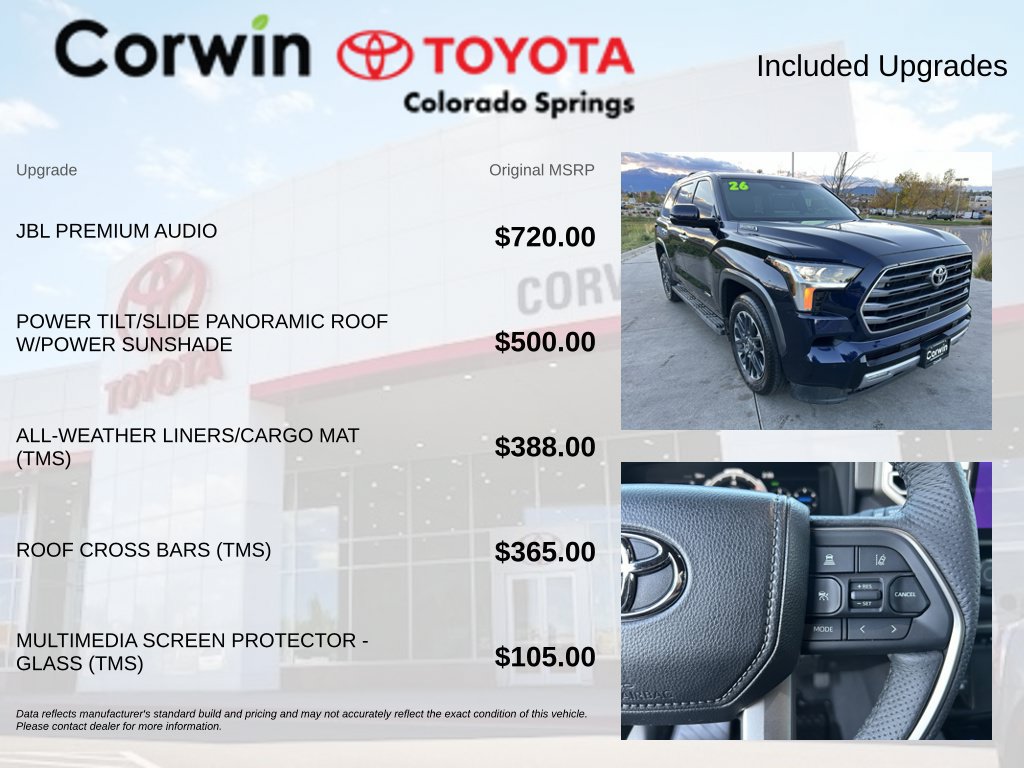 Used 2026 Toyota Sequoia Limited AWD/4WD image 4