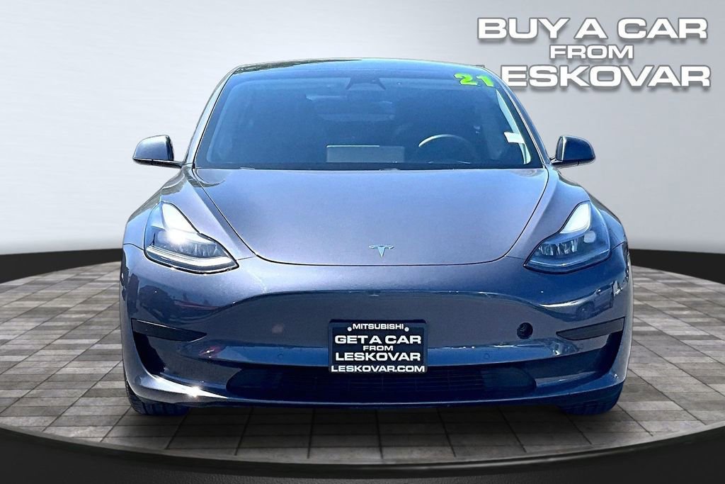 Used 2021 Tesla Model 3 Long Range AWD/4WD image 3