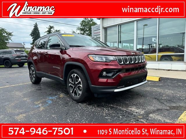 Used 2022 Jeep Compass Limited w/ Sun and Sound Group image 1