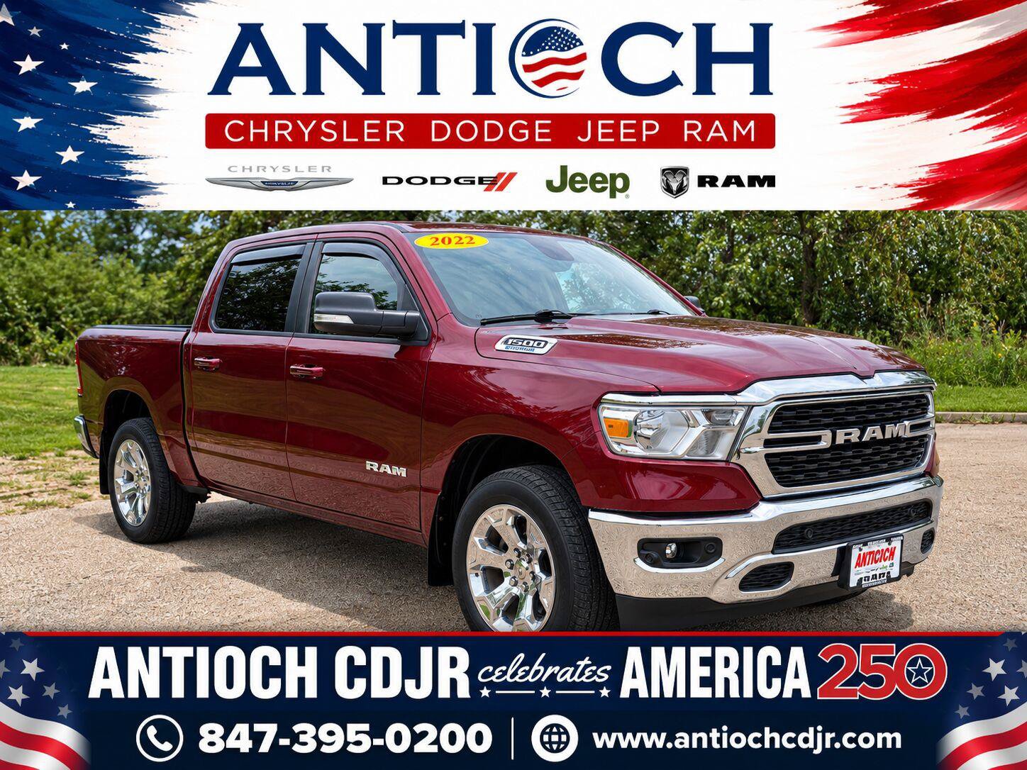 Used 2022 RAM 1500 Big Horn AWD/4WD image 1