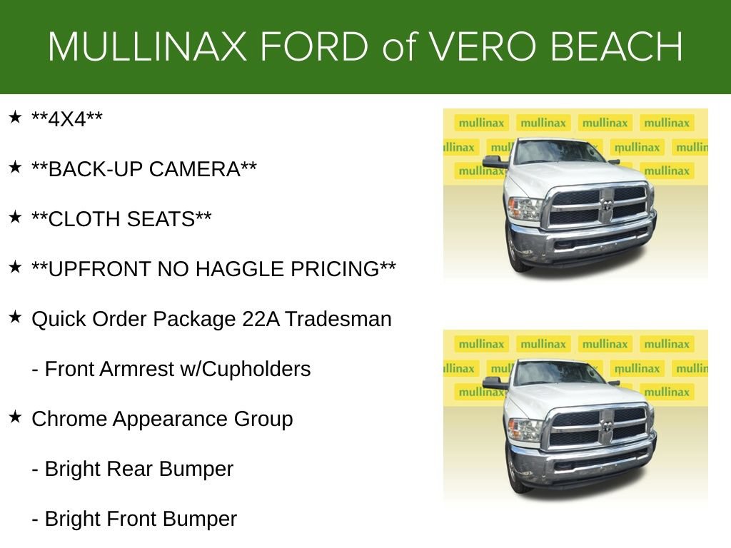 Used 2018 RAM 2500 Tradesman w/ Chrome Appearance Group AWD/4WD image 6