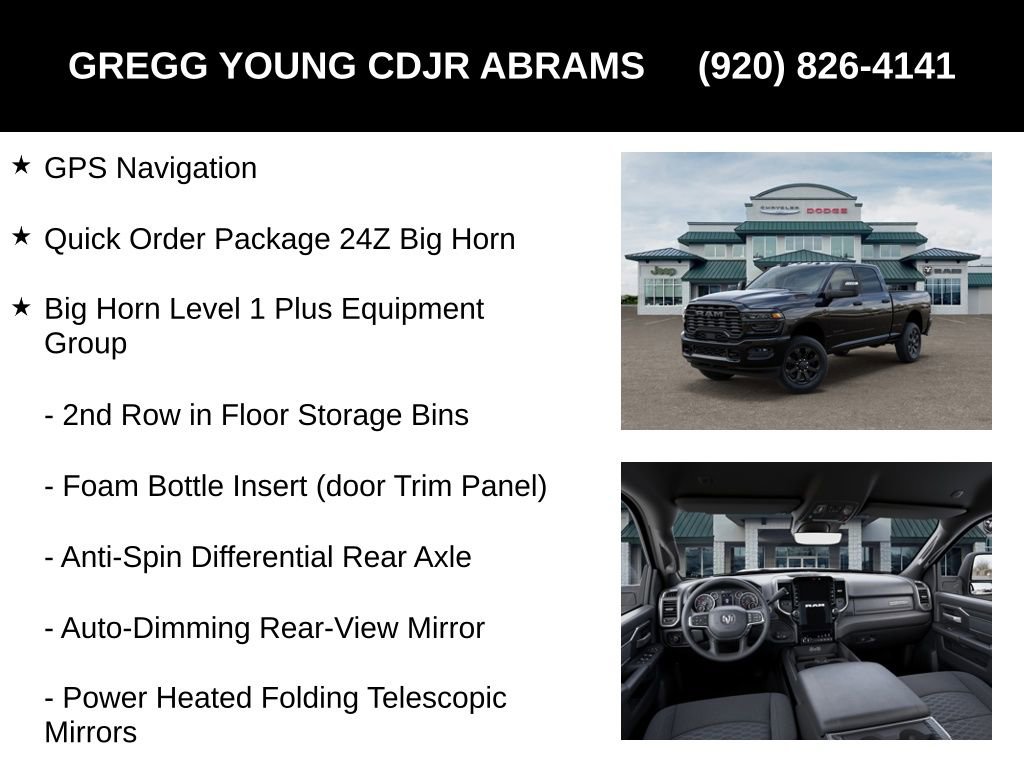 New 2026 RAM 2500 Big Horn image 7