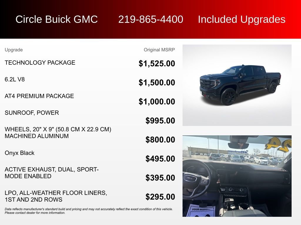 Used 2024 GMC Sierra 1500 AT4 w/ Technology Package image 3