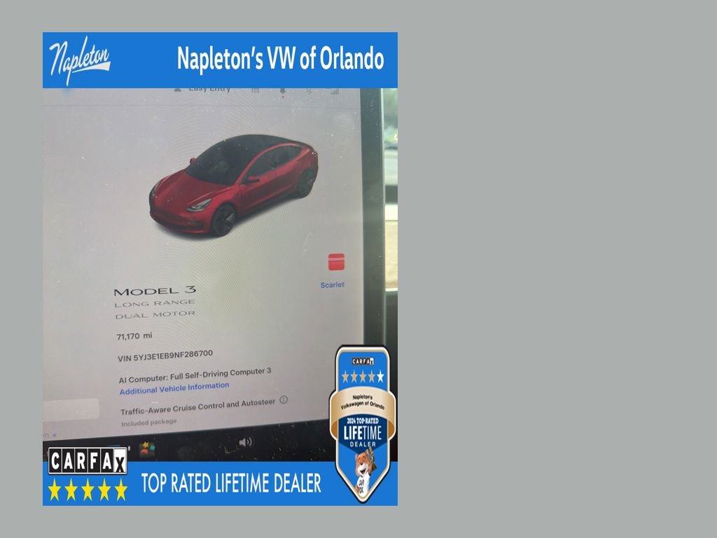 Used 2022 Tesla Model 3 Long Range AWD/4WD video 1