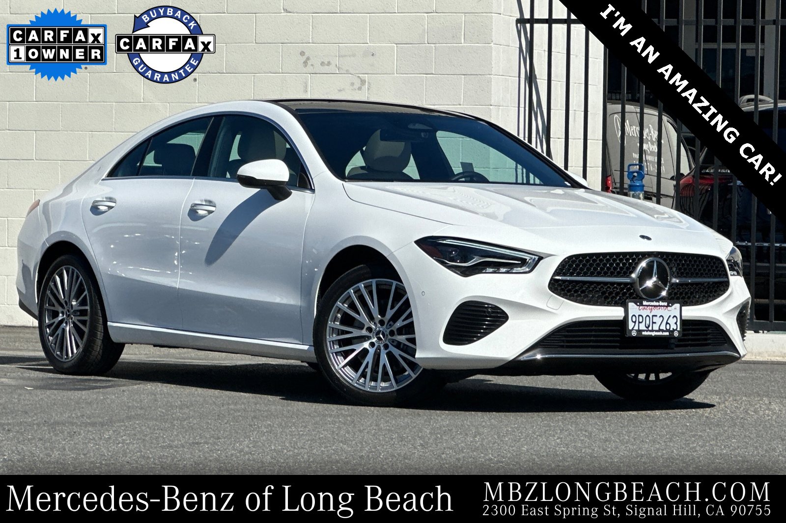 Certified 2025 Mercedes-Benz CLA 250