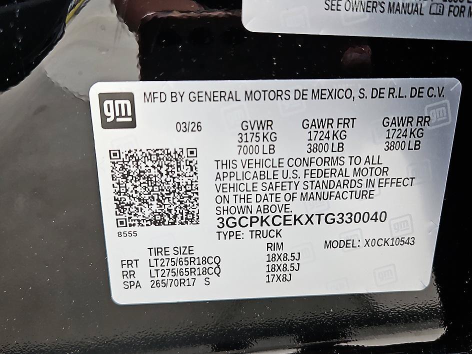 New 2026 Chevrolet Silverado 1500 Custom Trail Boss AWD/4WD image 21