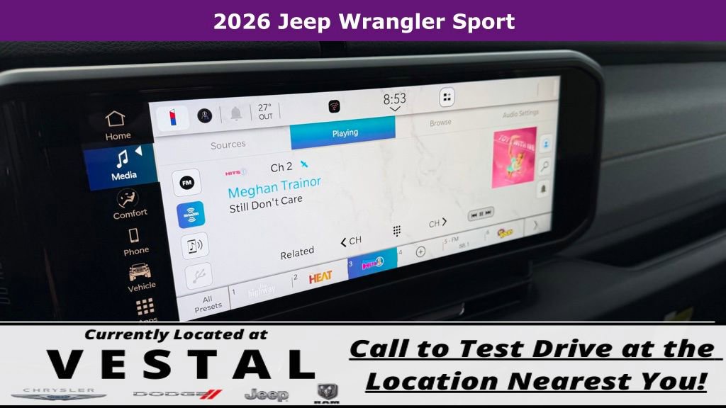 New 2026 Jeep Wrangler Sport image 29