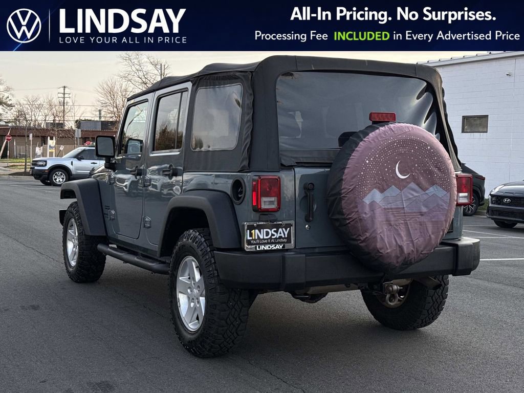 Used 2015 Jeep Wrangler Unlimited Sport w/ Quick Order Package 24S AWD/4WD image 5