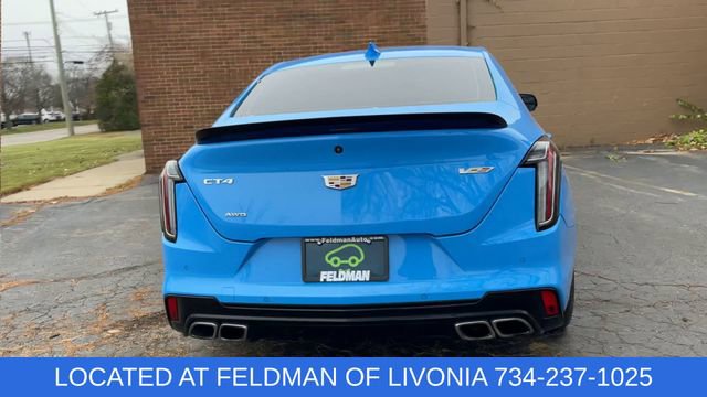 Used 2023 Cadillac CT4 V w/ Technology Package image 7
