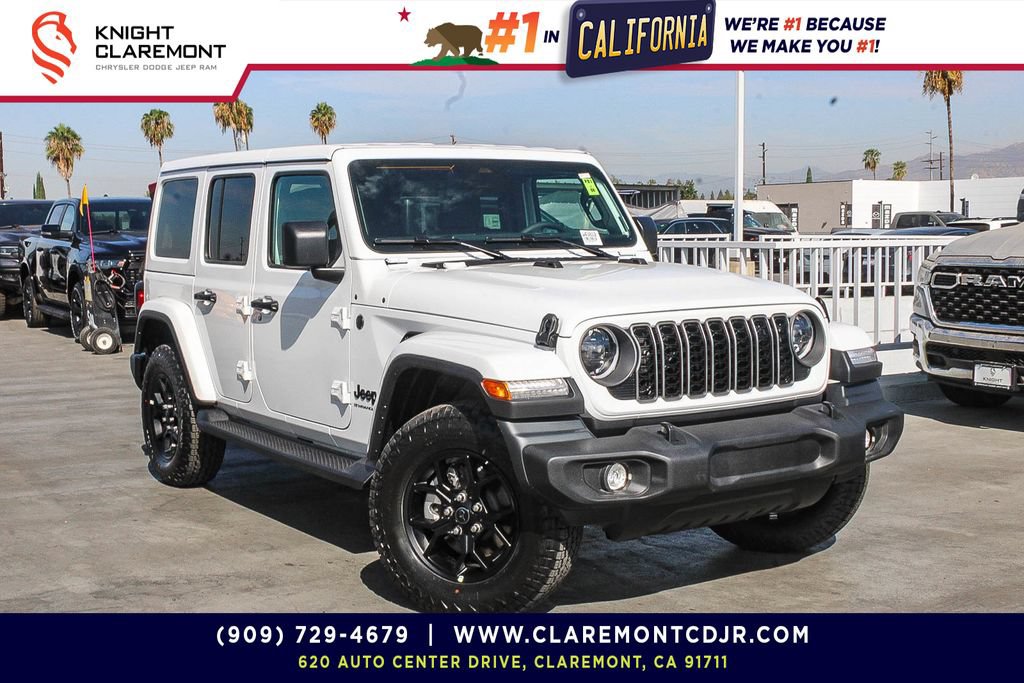 New 2026 Jeep Wrangler Unlimited Sport AWD/4WD 360° Tour