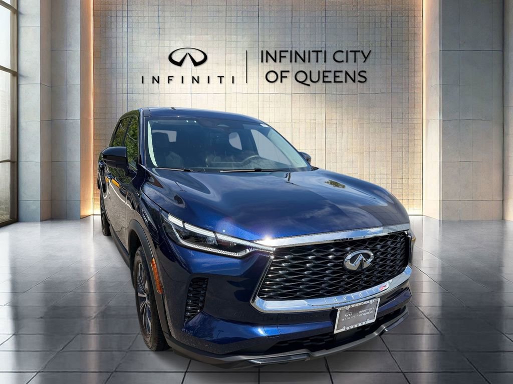 Used 2025 INFINITI QX60 Pure w/ Cargo Package AWD/4WD video 1