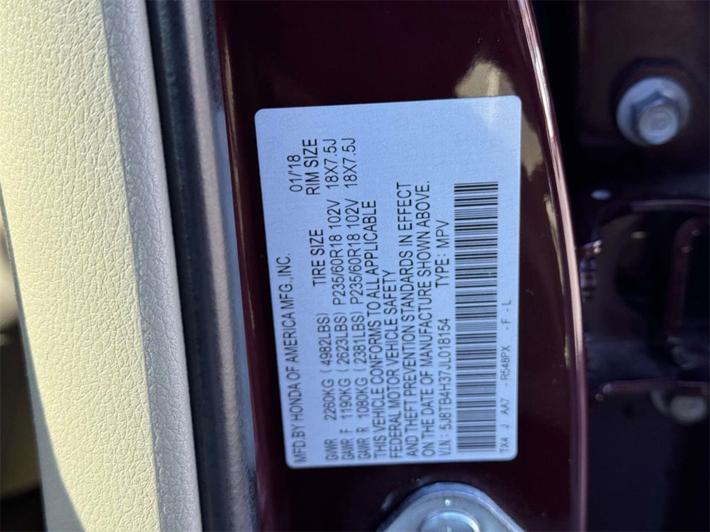 Certified 2018 Acura RDX AWD image 17