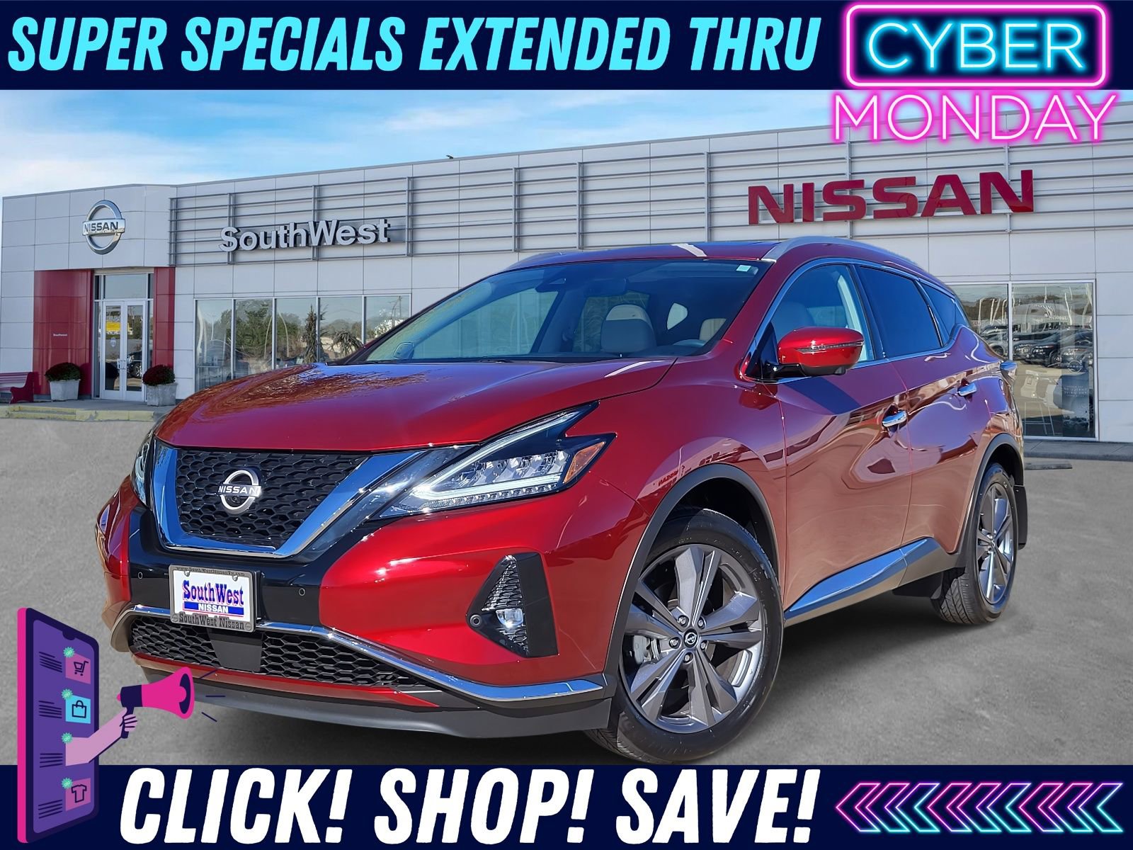 Certified 2024 Nissan Murano Platinum w/ Cargo Package