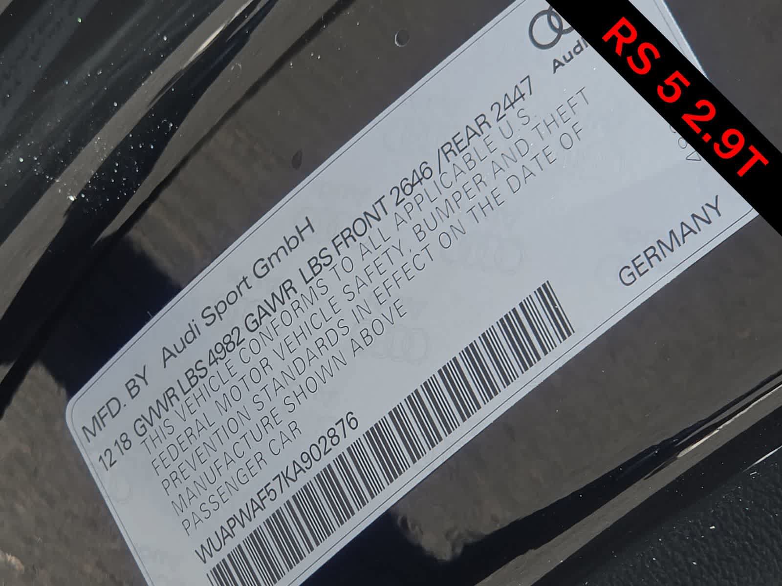 Used 2019 Audi RS 5 AWD/4WD image 25