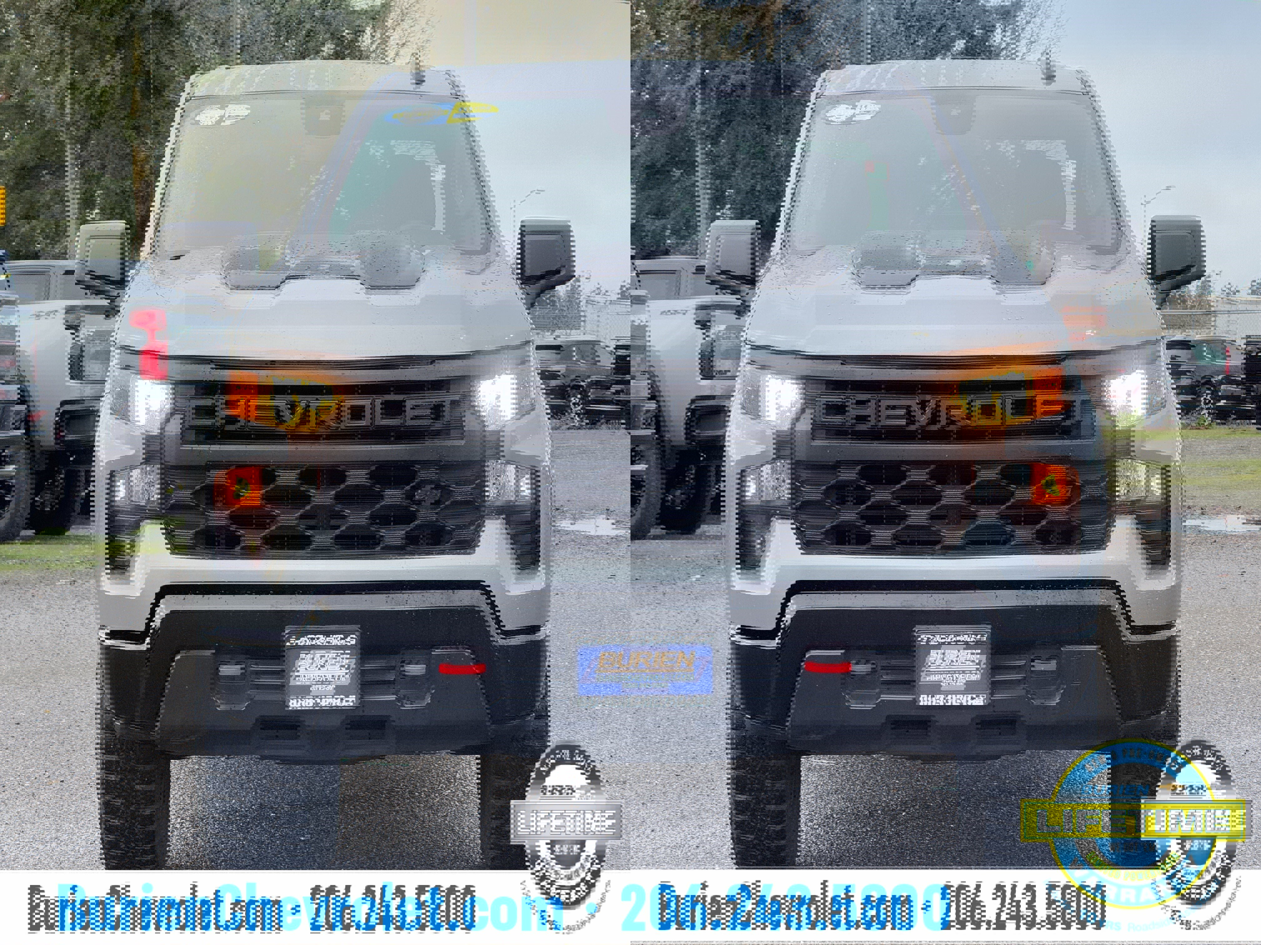 Used 2023 Chevrolet Silverado 1500 Custom Trail Boss w/ LPO, Dark Essentials Package image 8