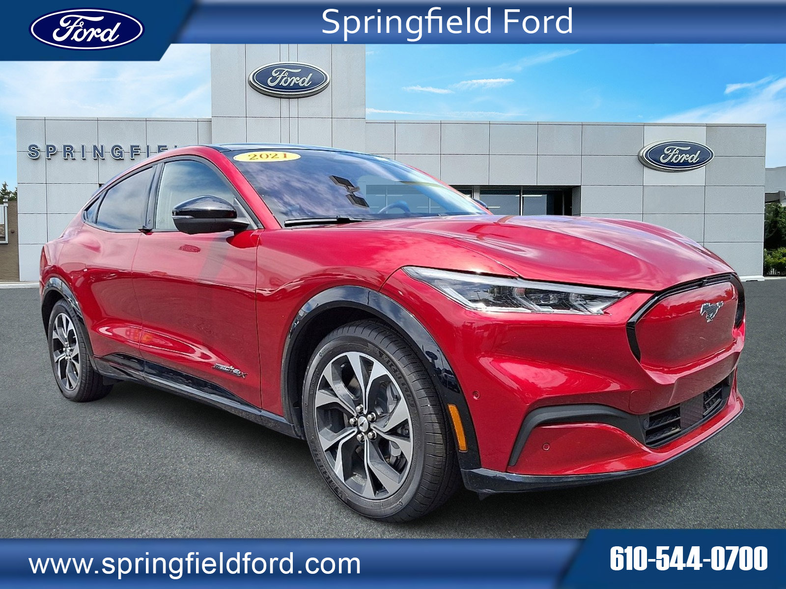 Certified 2021 Ford Mustang Mach-E Premium