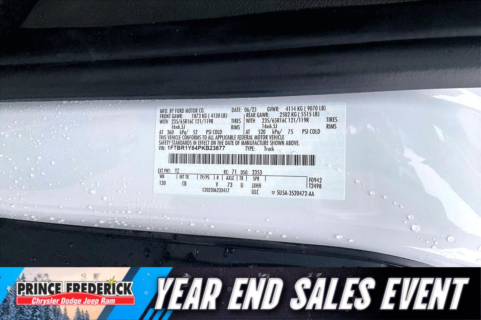 Used 2023 Ford Transit 250 Low Roof w/ Exterior Upgrade Package image 23