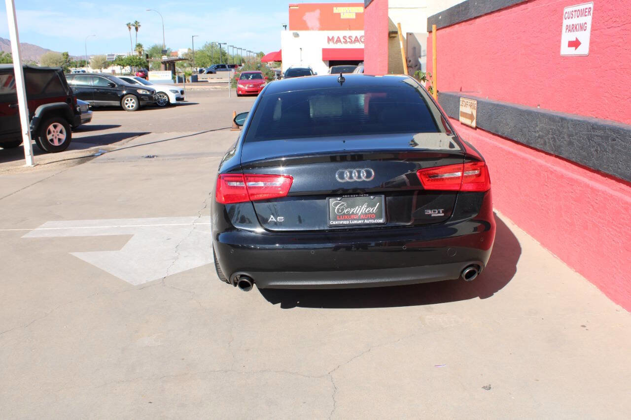 Used 2013 Audi A6 3.0T Premium Plus w/ Premium Plus Pkg image 4