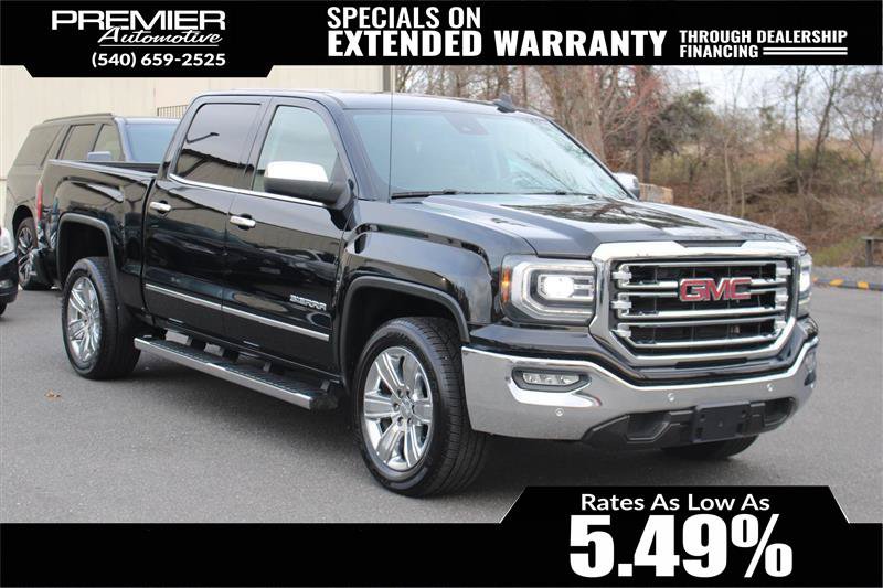 Used 2018 GMC Sierra 1500 SLT w/ Enhanced Driver Alert Package RWD image 2