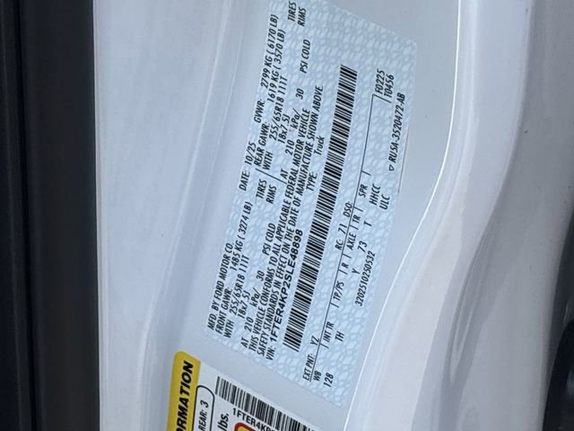 Used 2025 Ford Ranger Lariat w/ FX4 Off-Road Package image 33