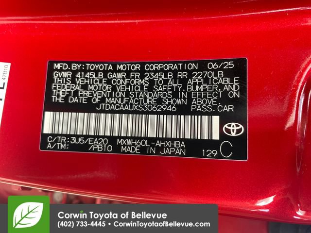 Used 2025 Toyota Prius Limited FWD image 29