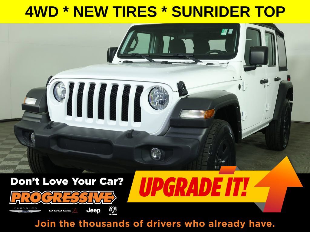 Used 2022 Jeep Wrangler Unlimited Sport AWD/4WD image 1