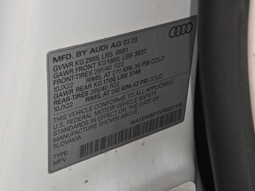 Used 2023 Audi SQ8 Prestige AWD/4WD image 36
