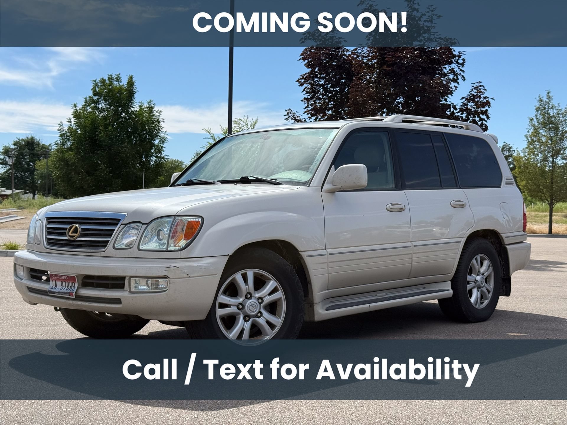 Used 2004 Lexus LX 470 4WD image 3