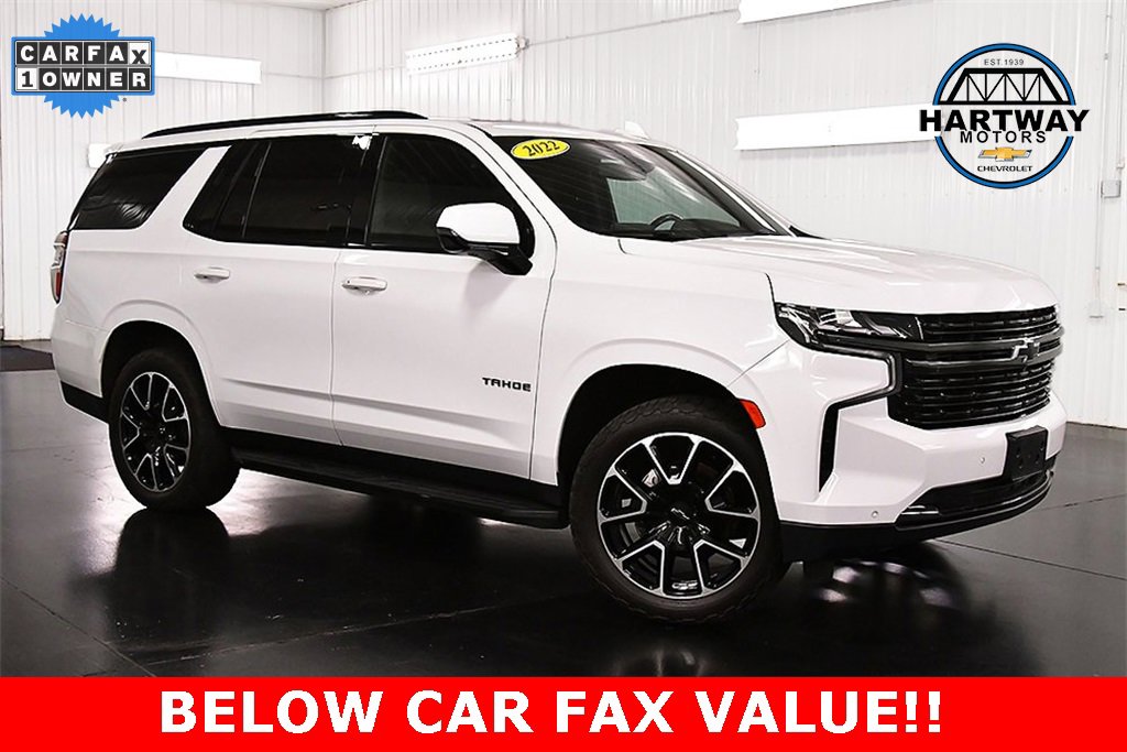 Used 2022 Chevrolet Tahoe RST w/ Luxury Package