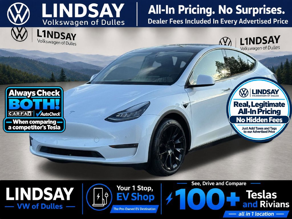 Used 2021 Tesla Model Y Long Range AWD/4WD image 4