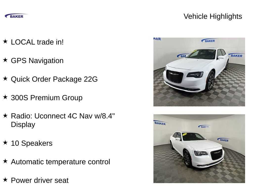 Used 2017 Chrysler 300 S w/ 300S Premium Group image 4