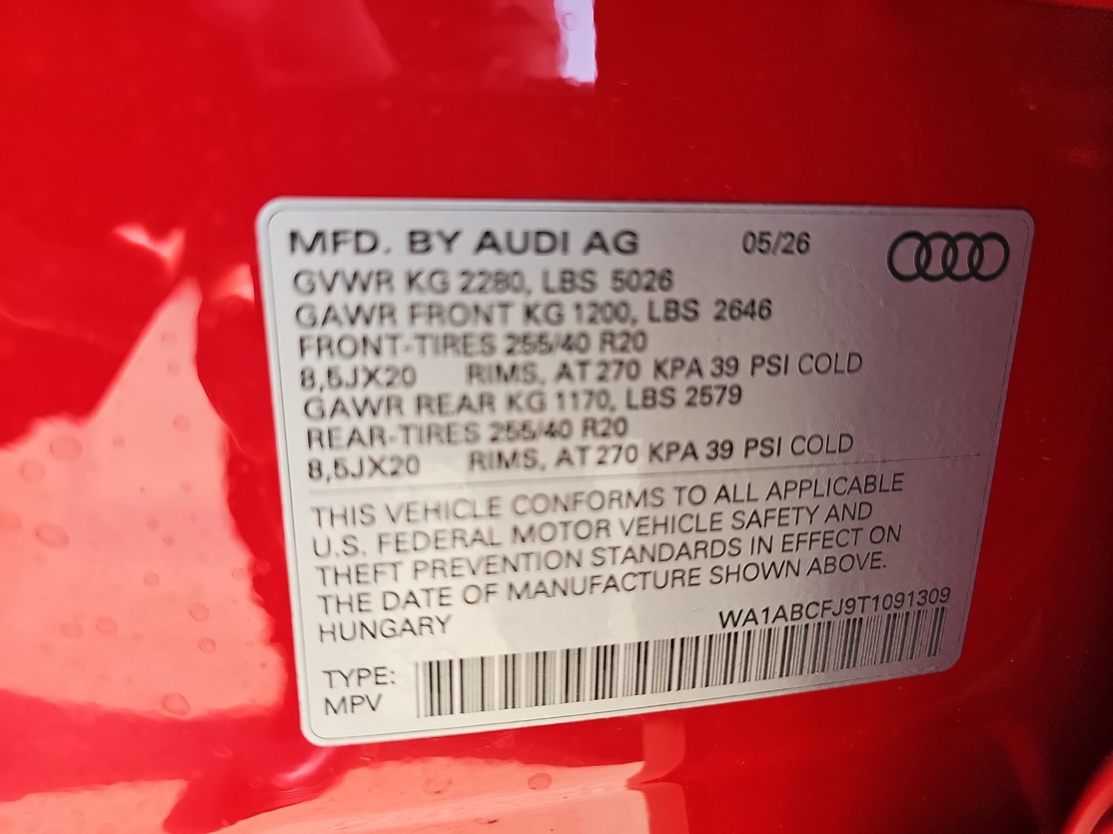 New 2026 Audi Q3 quattro 2.0T AWD/4WD image 39