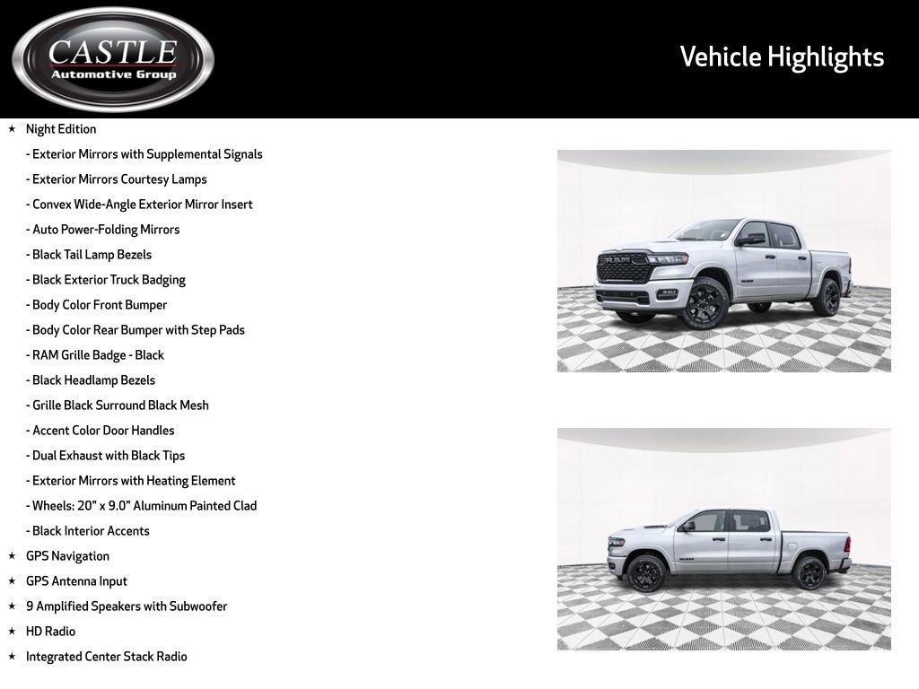 New 2026 RAM 1500 4x4 Crew Cab image 14