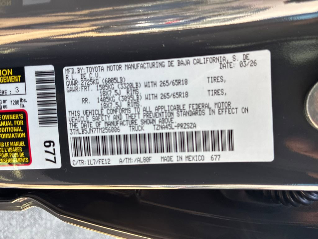 New 2026 Toyota Tacoma TRD Sport image 48
