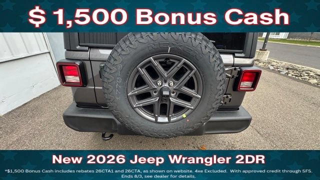 New 2026 Jeep Wrangler Sport AWD/4WD image 22