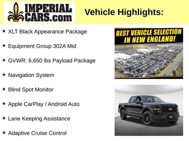 Used 2024 Ford F150 XLT w/ Equipment Group 302A MID AWD/4WD image 8