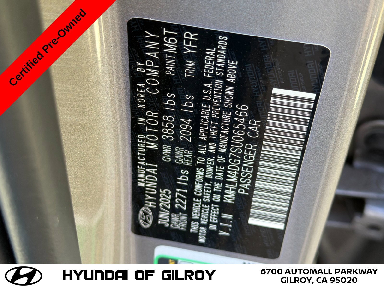 Certified 2025 Hyundai Elantra Sport FWD image 28