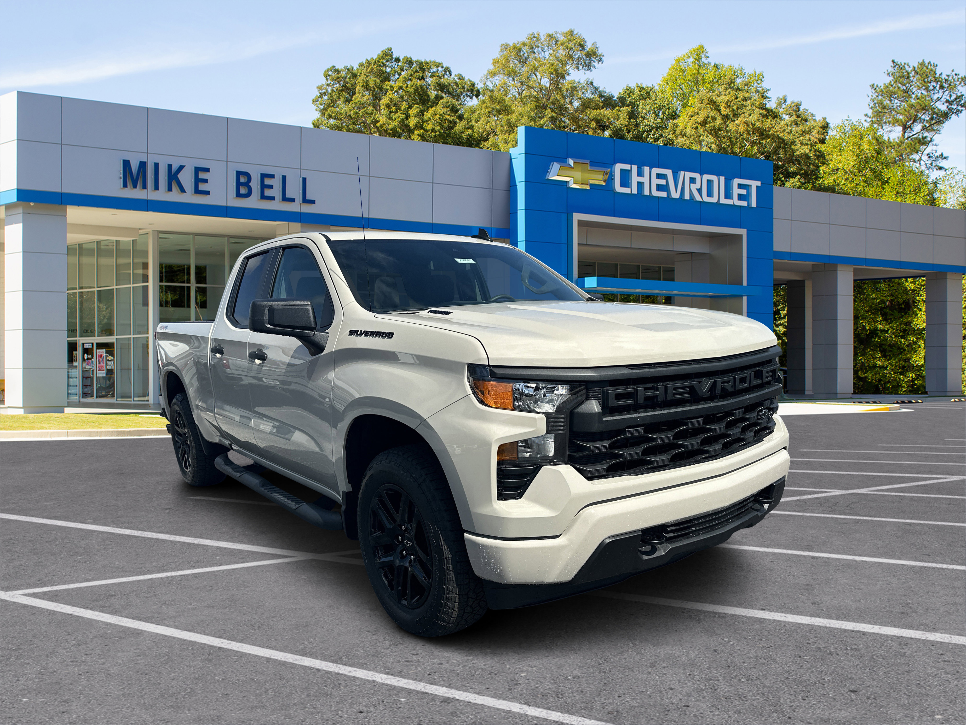 New 2026 Chevrolet Silverado 1500 Custom w/ Turbomax Blackout Package