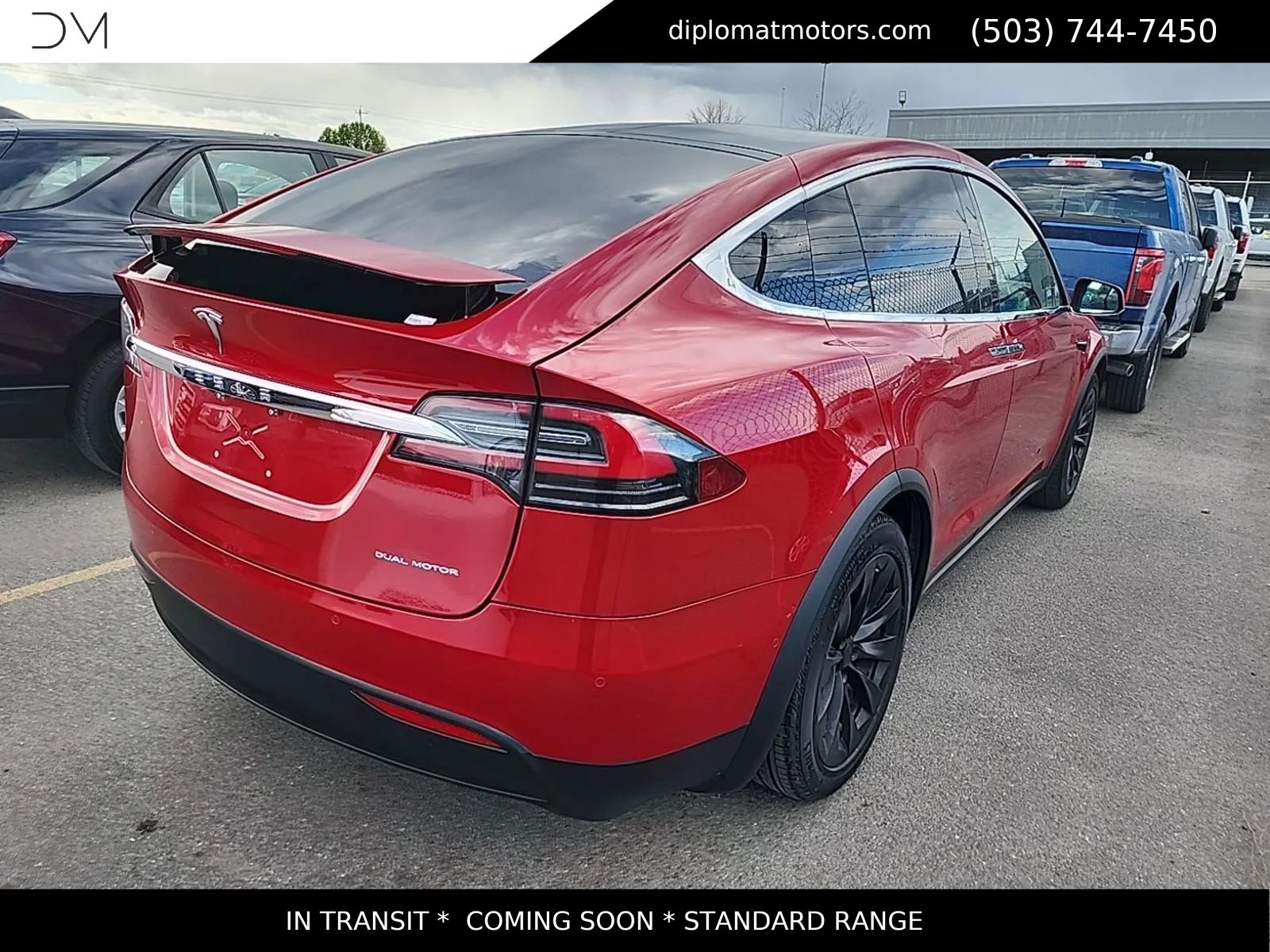 Used 2019 Tesla Model X 100D AWD/4WD image 3