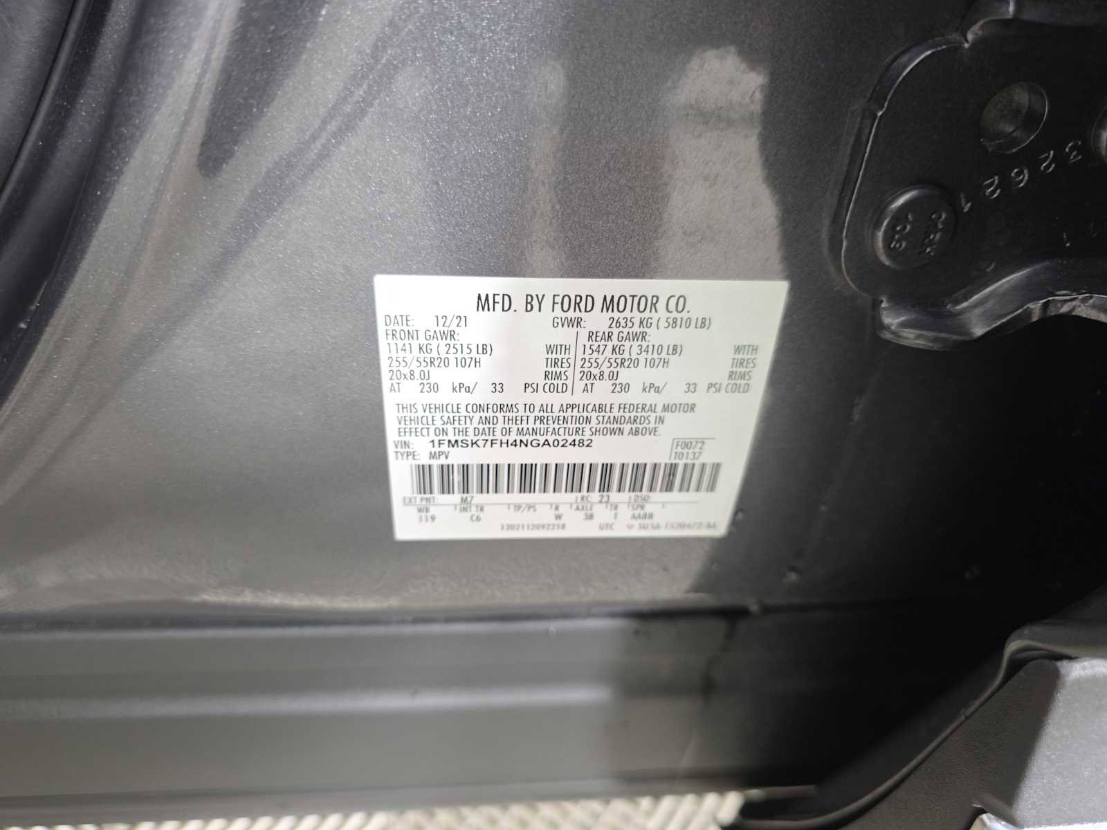 Used 2022 Ford Explorer Limited w/ Equipment Group 301A image 25