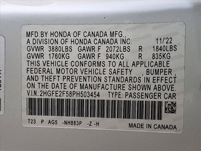 Used 2023 Honda Civic Sport image 24