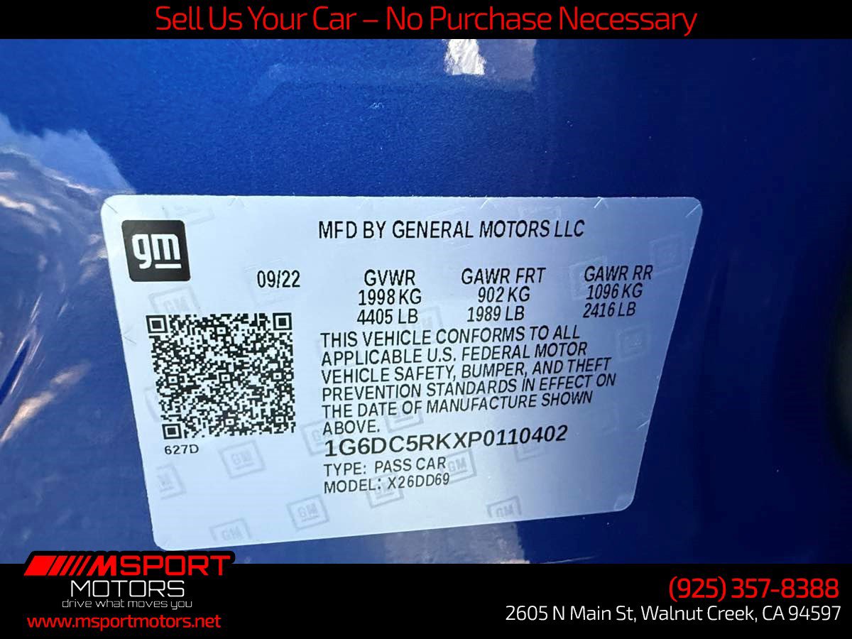 Used 2023 Cadillac CT4 Sport w/ Climate Package RWD image 30
