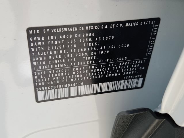 New 2026 Volkswagen Taos SE AWD/4WD image 10