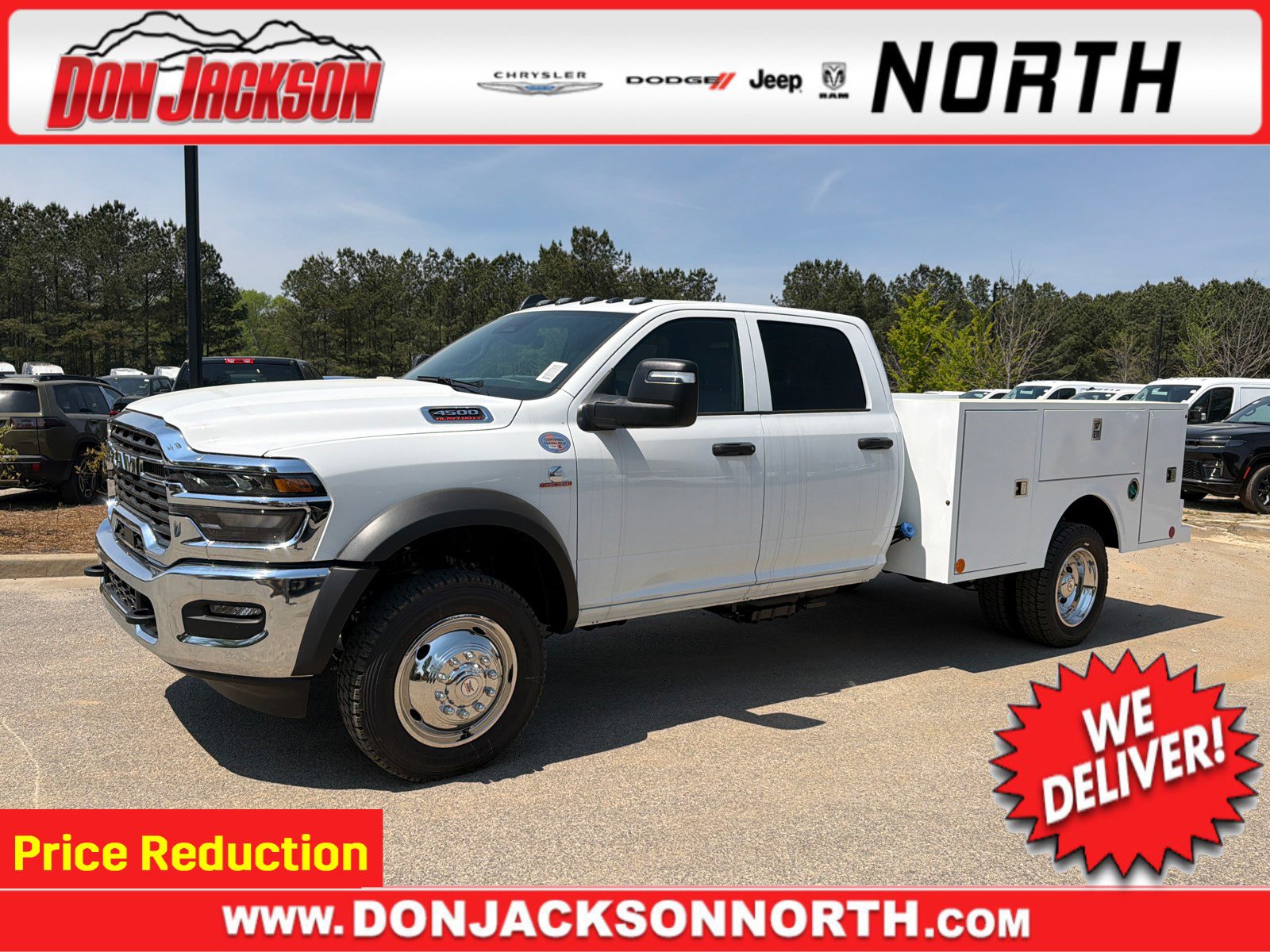 New 2026 RAM 4500 Tradesman w/ Chrome Appearance Group AWD/4WD image 1
